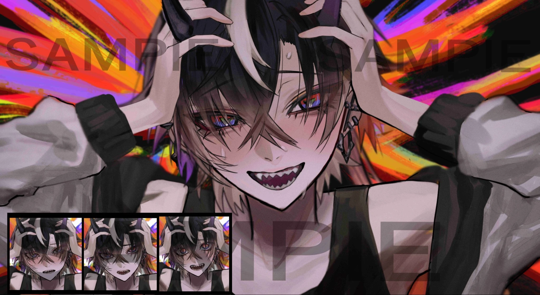 [https://youtu.be/eoxVqaM7q3I IRIS OUT] Cover<br>Illustration by [https://x.com/YOSEI_BIN/status/1980949576434749599 YOSEI]