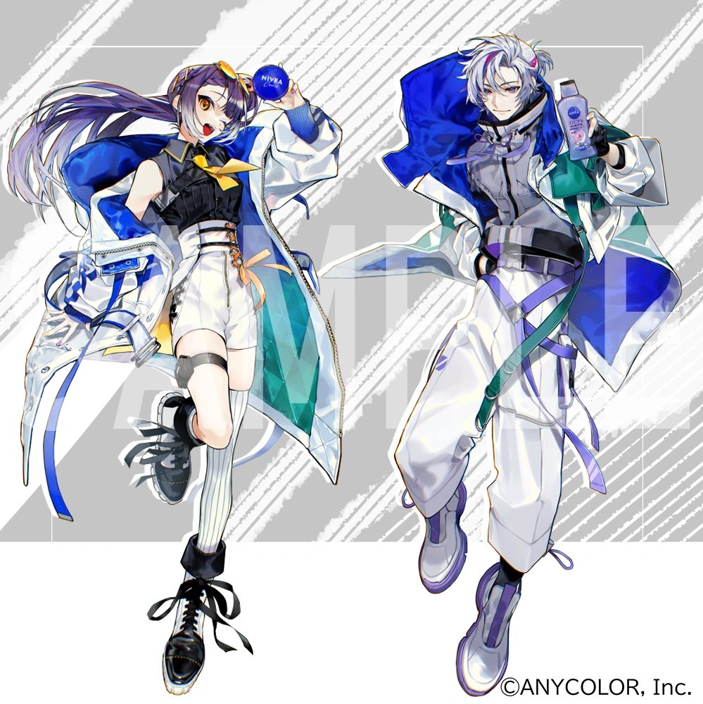 Nivea × NIJISANJI Illustration<br>by Chihiro Takita