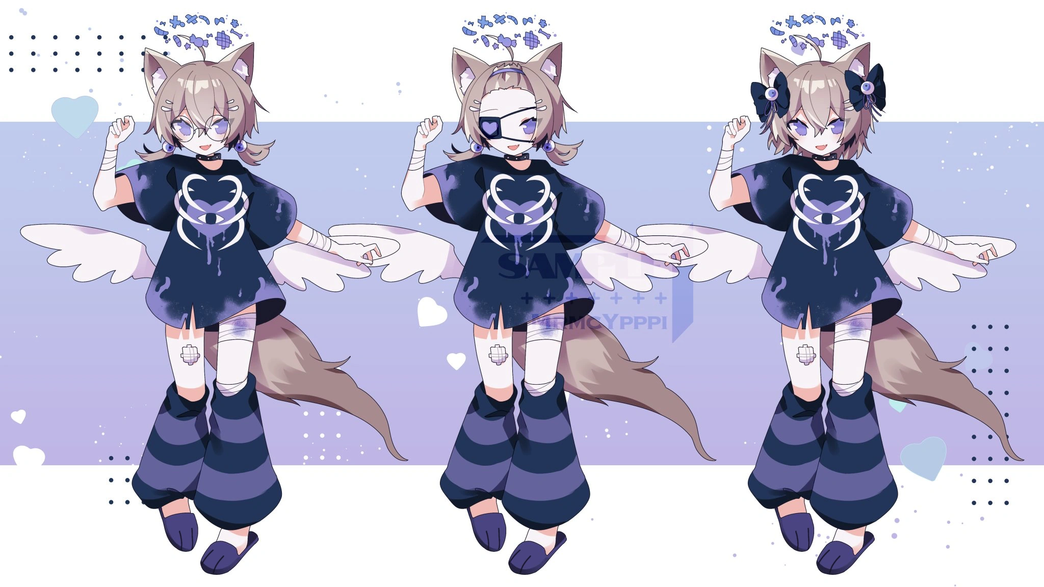 Character reference sheet 2 by Mrmcypppi