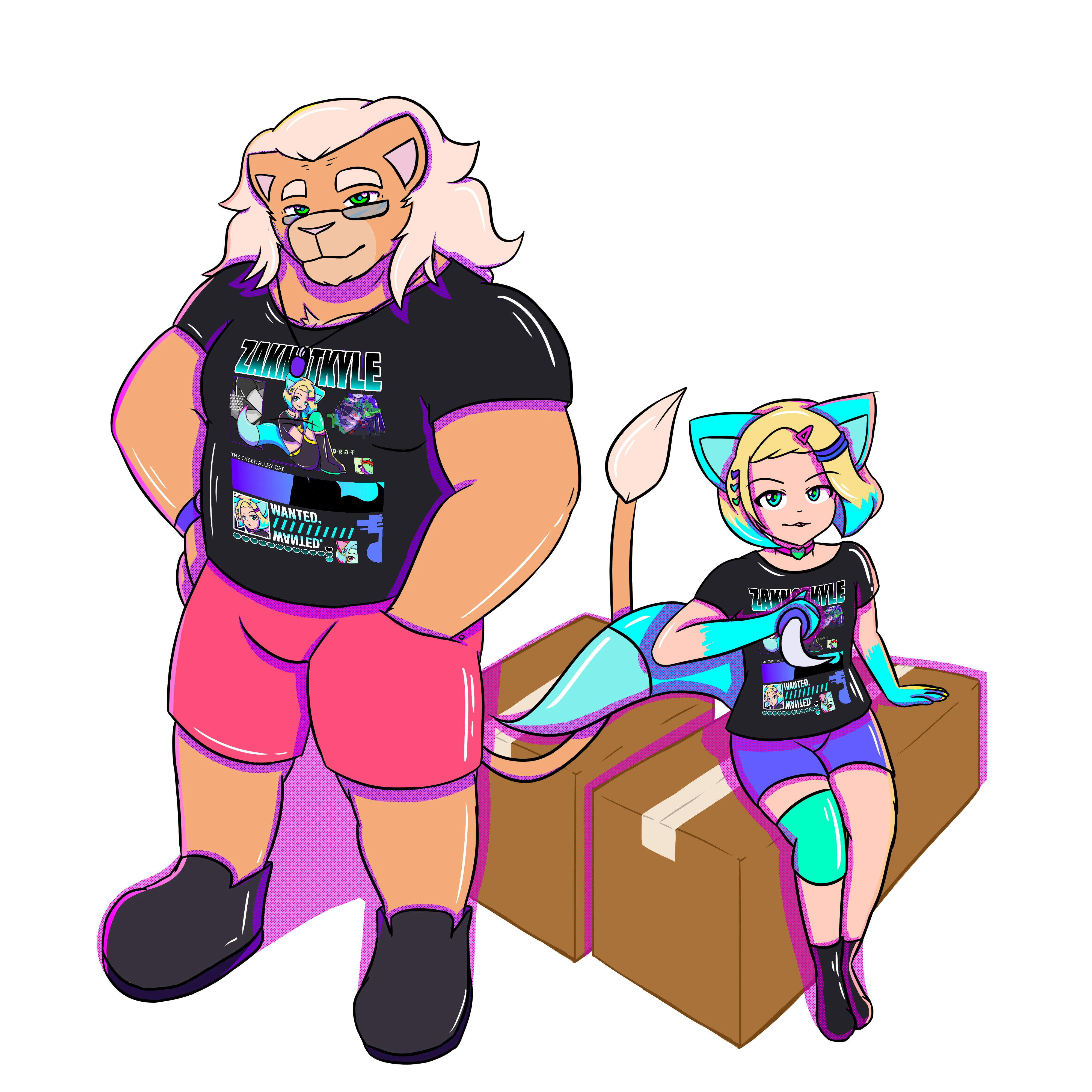 Zak's merch advertisement from May of 2024.