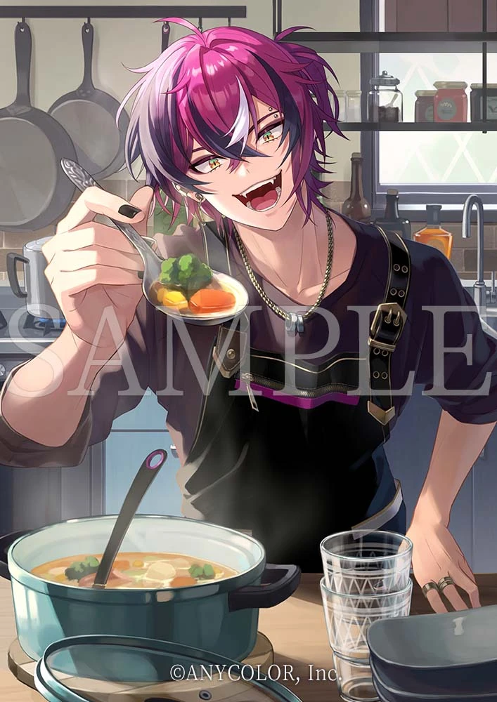 NIJISANJI EN Cooking Voice Illustration<br>by Otton
