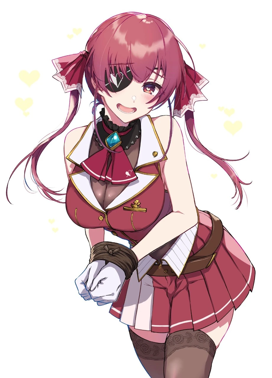 [[Houshou Marine]] 3D Debut Commemorative Illustration