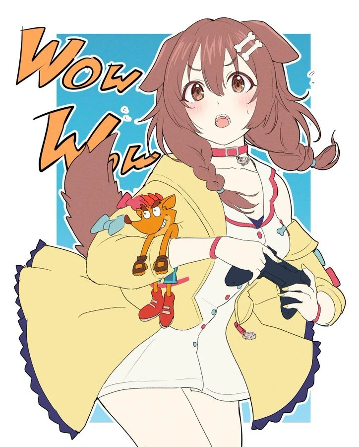 Crash Bandicoot 4 Illustration<br>by Asakura Blue
