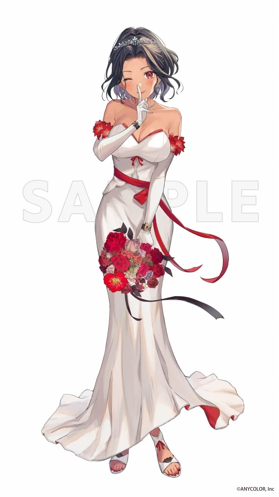 NIJISANJI June Bride 2023 Goods & Voice Illustration by Haru Ichikawa