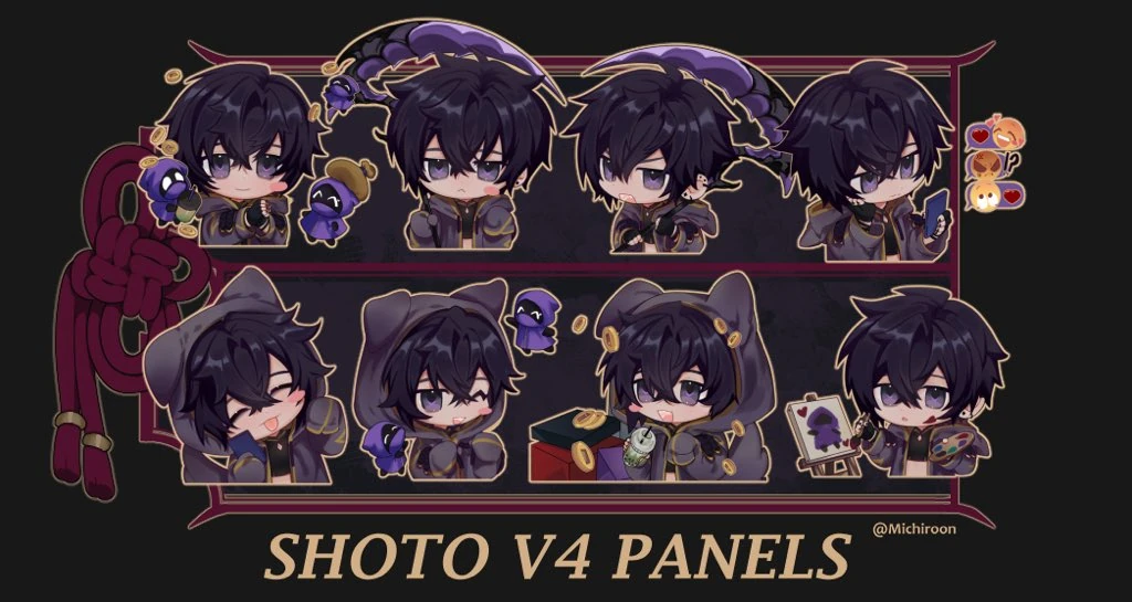 V4 Panels by michiroon