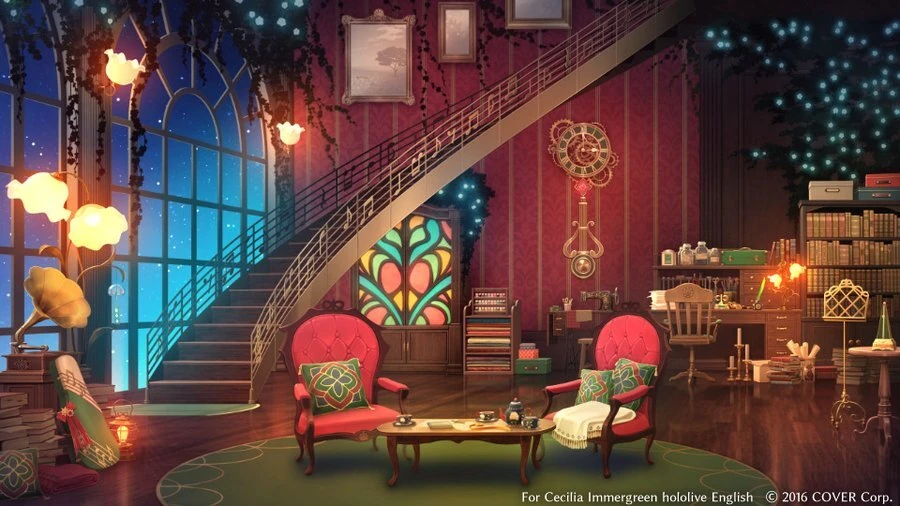 Room Background (Night Version) by sachi