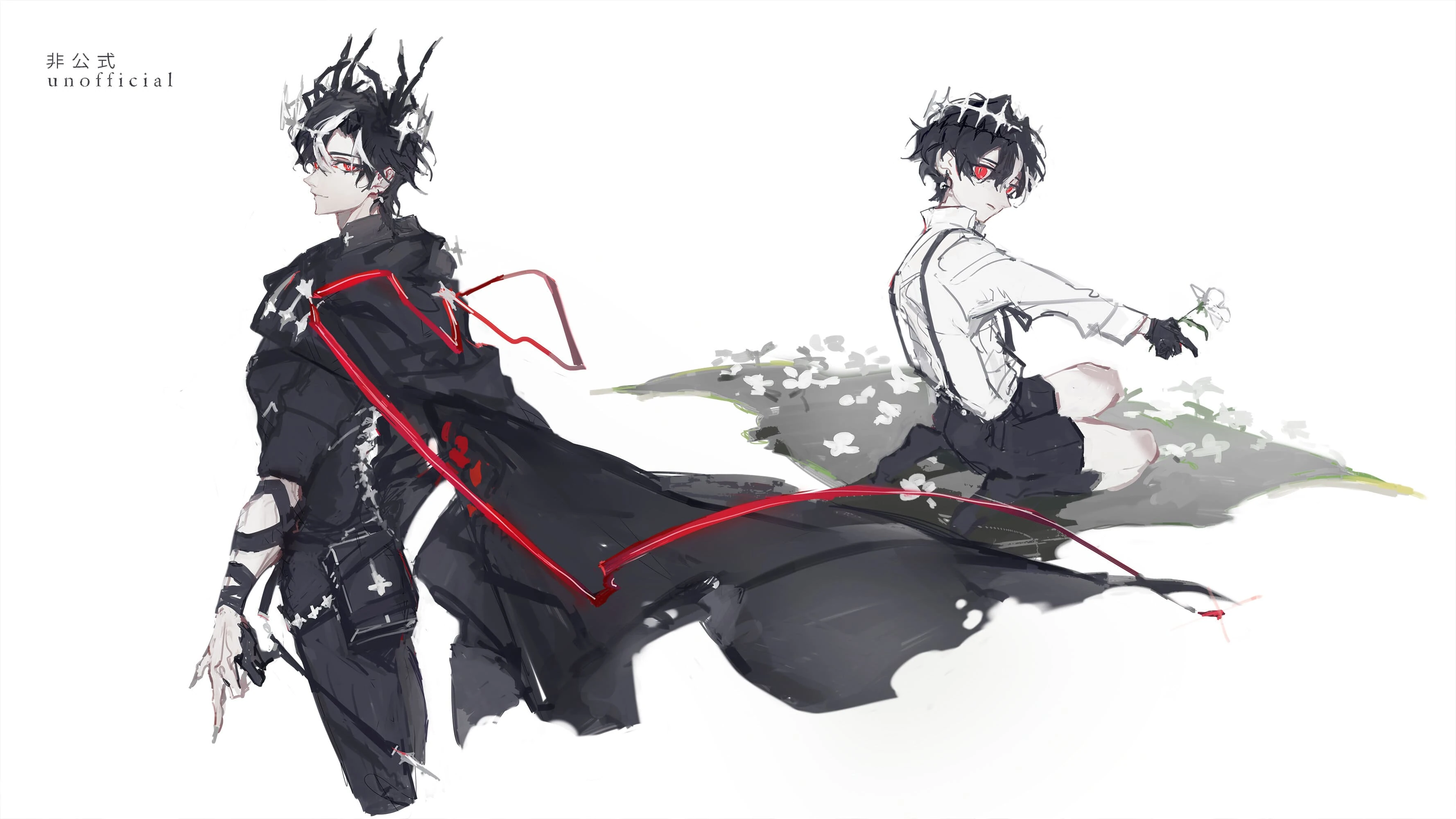 Akuma No Ko Illustration<br>by Daken