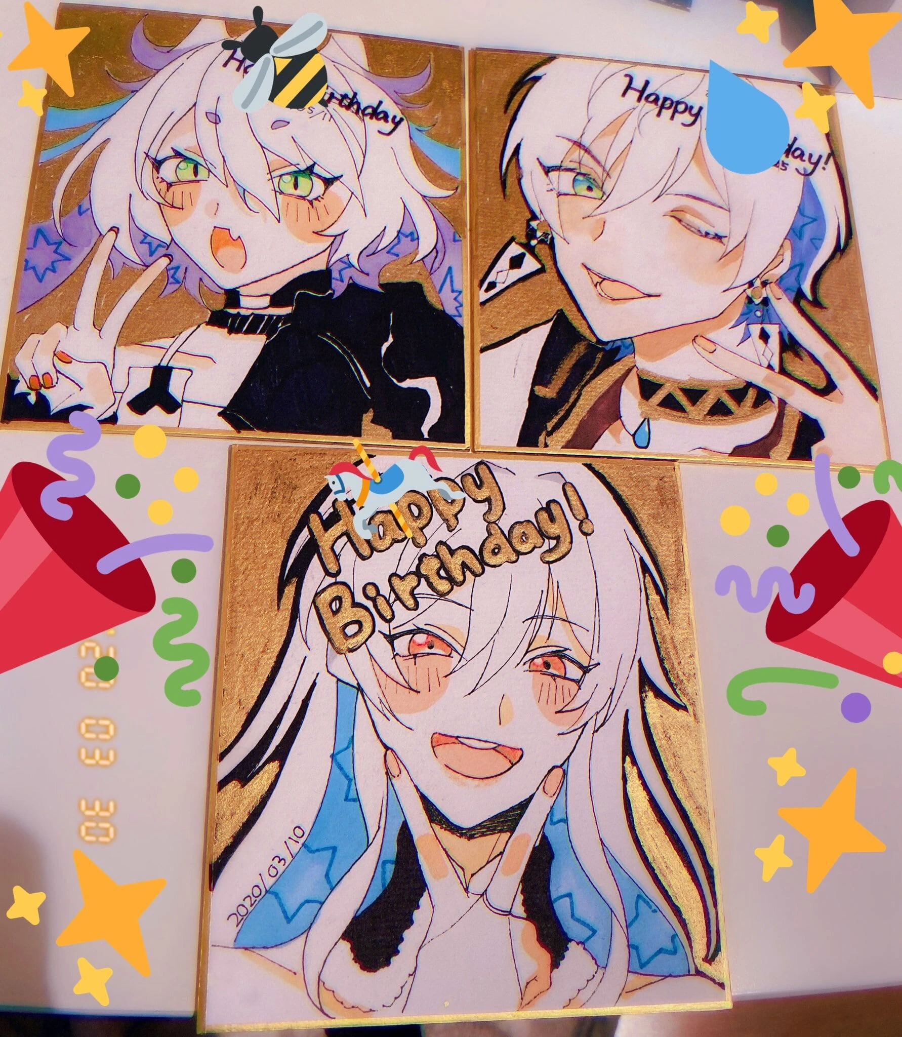Meifu 2020 Birthday Illustrations by Masuda