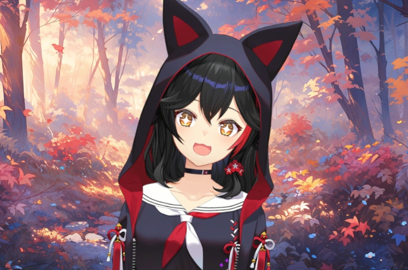Sixth Costume Sparkle eyes