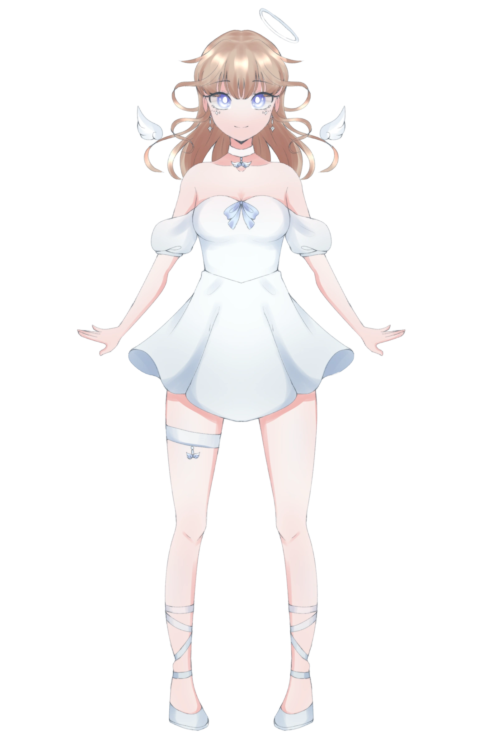 Positivity - the angel on Mel's shoulder