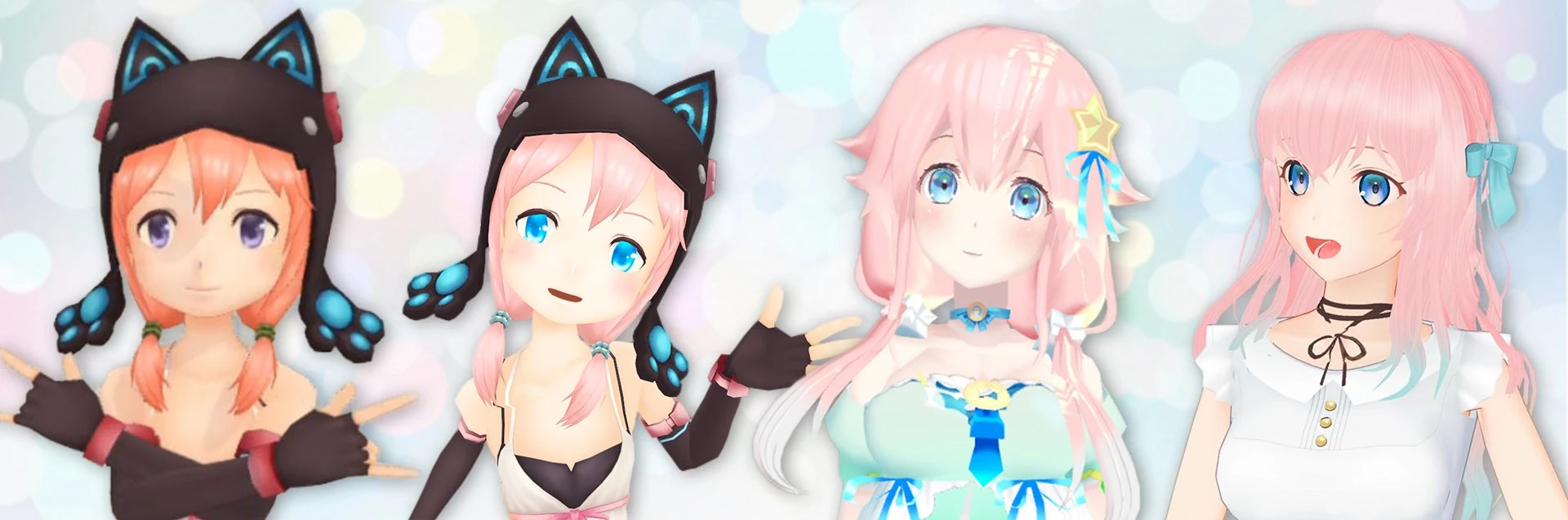 Evolution of Qkiki's 3D model