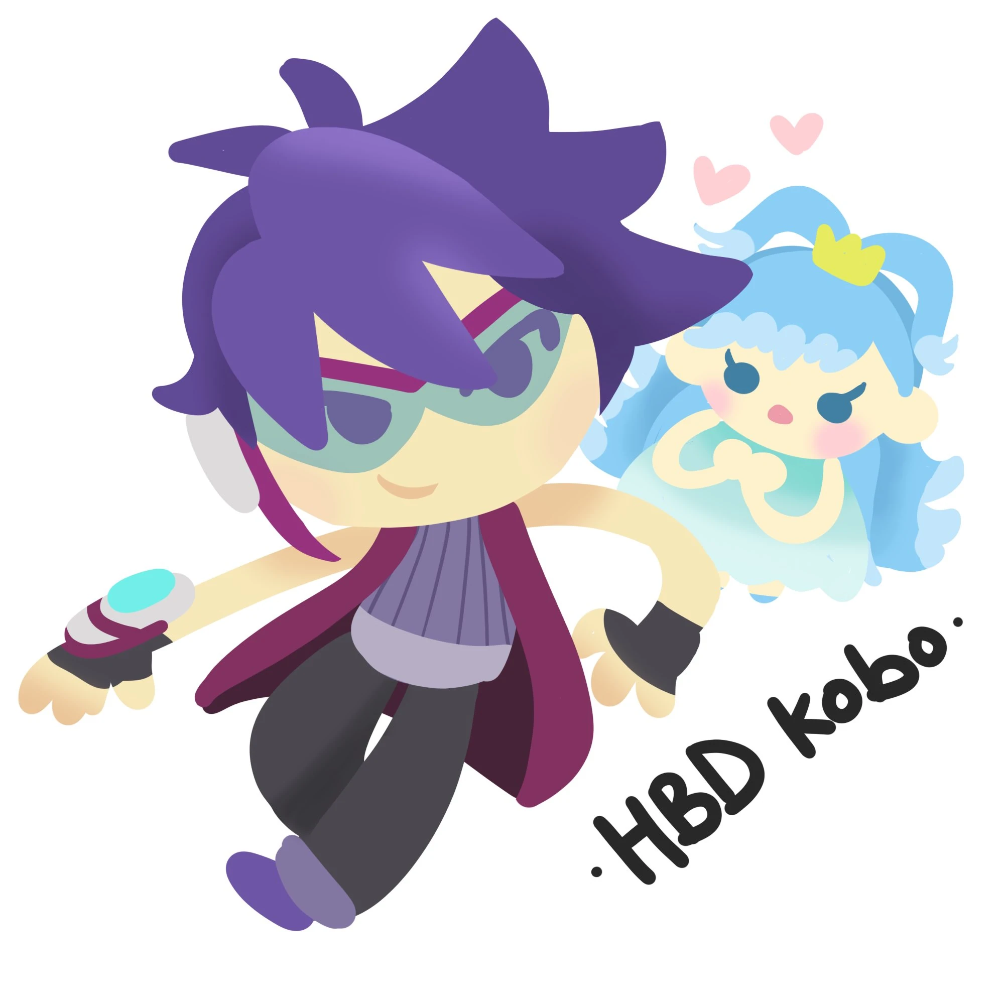 Kobo and Fang (in BoBoiBoy)<br>by Liliana Vampaia