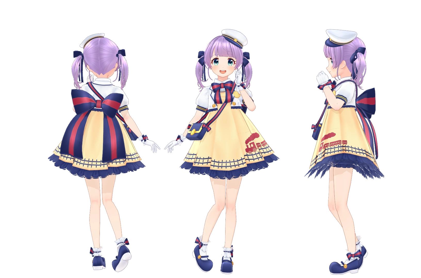 Matching Tete Train Outfit