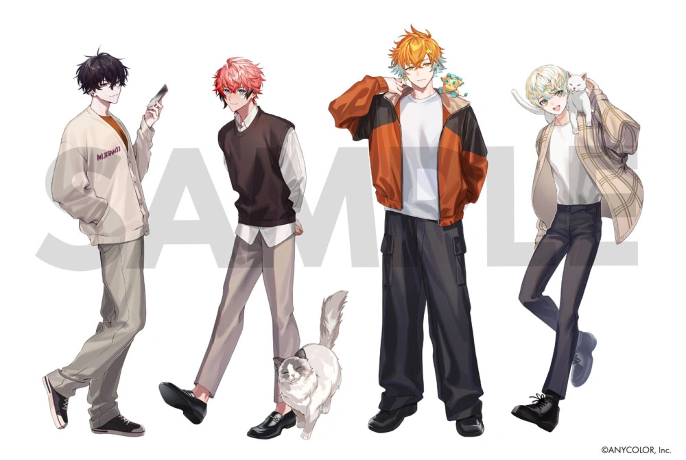 NIJISANJI x Manekineko Autumn Weather Oriens Illustration <br>by Sasaon Xia