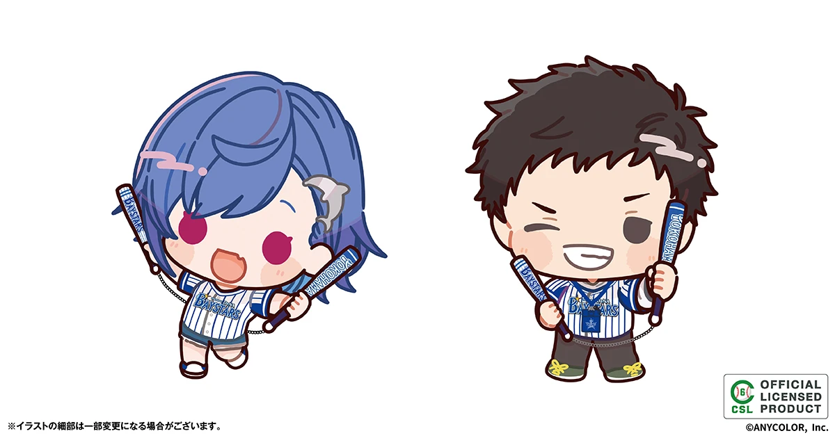Central League Collaboration, chibi illustration by Ttoomam