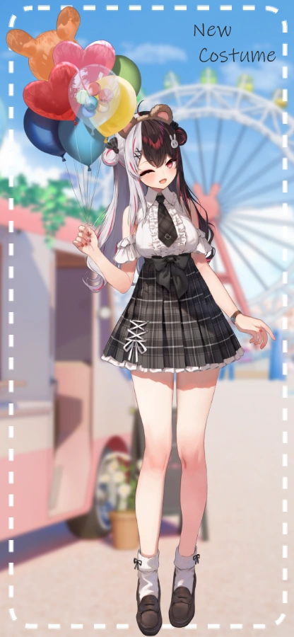 AmaYoru Matching Amusement Park Date Outfit