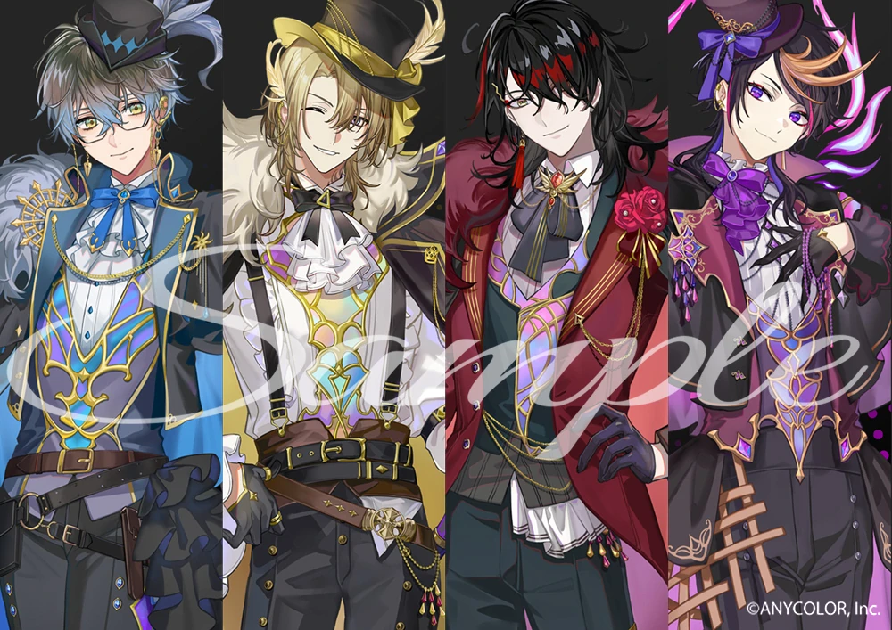 Bewitching Masquerade POPUP STORE Illustration by KANOSE