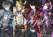 Bewitching Masquerade POPUP STORE Illustration by KANOSE