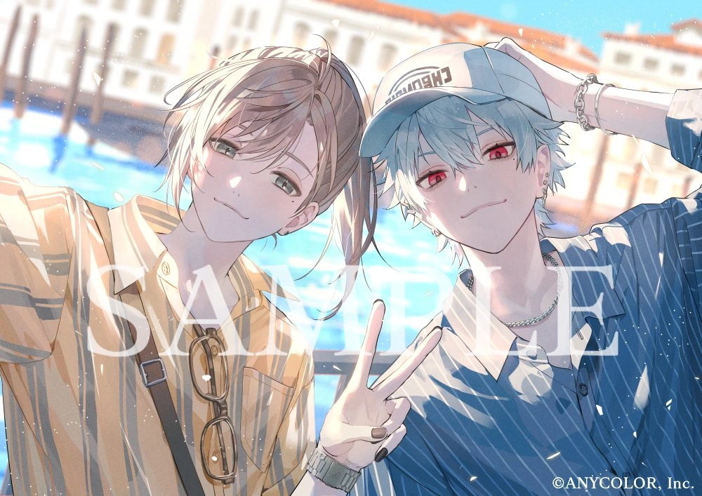ChroNoiR Blue Memories Goods Illustration by Ugonba