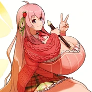 Fairy Ichika Sitting Illustration (by NAZE)