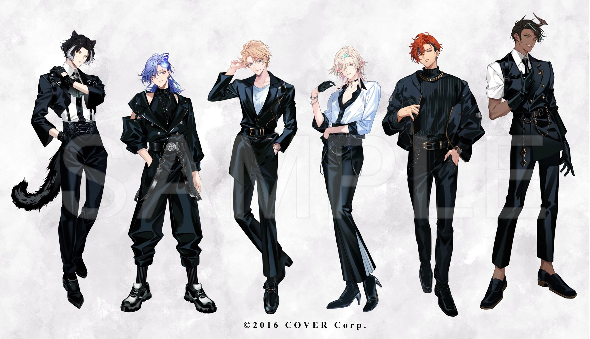 HOLOSTARS Winter 2024 ~Give a Gift!~ side Onyx Goods Illustration by Futaba Hazuki