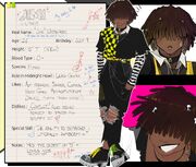 Jimi's character bio from twitter.