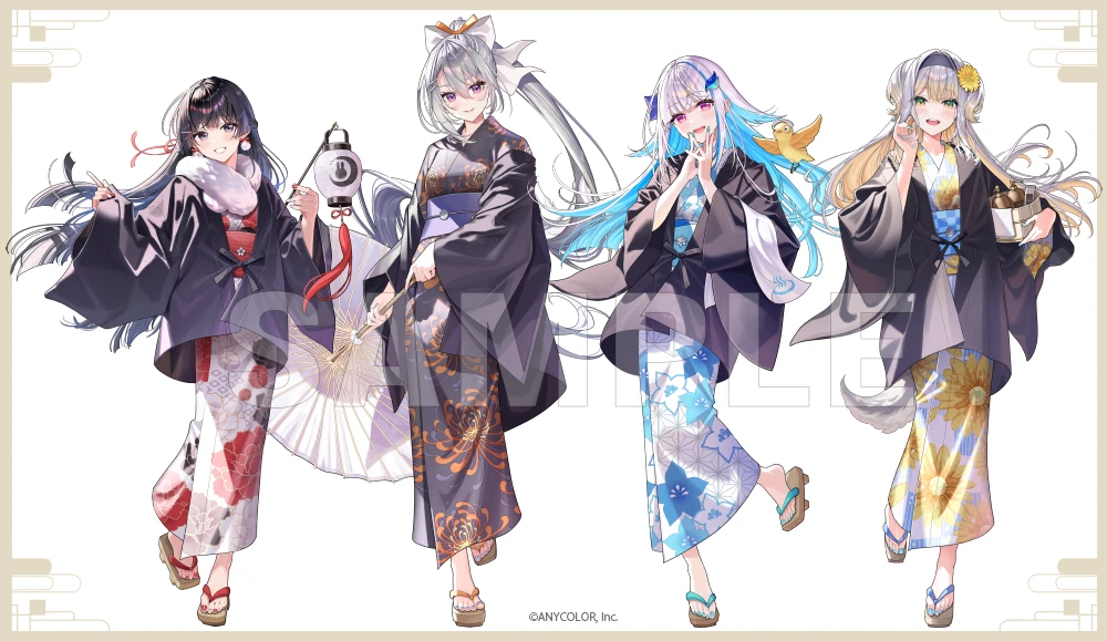 NIJISANJI x Raku Spa Goods by Okuma Mai