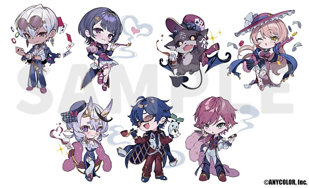 NIJI HOLIC Goods SD Illustration by Senizo