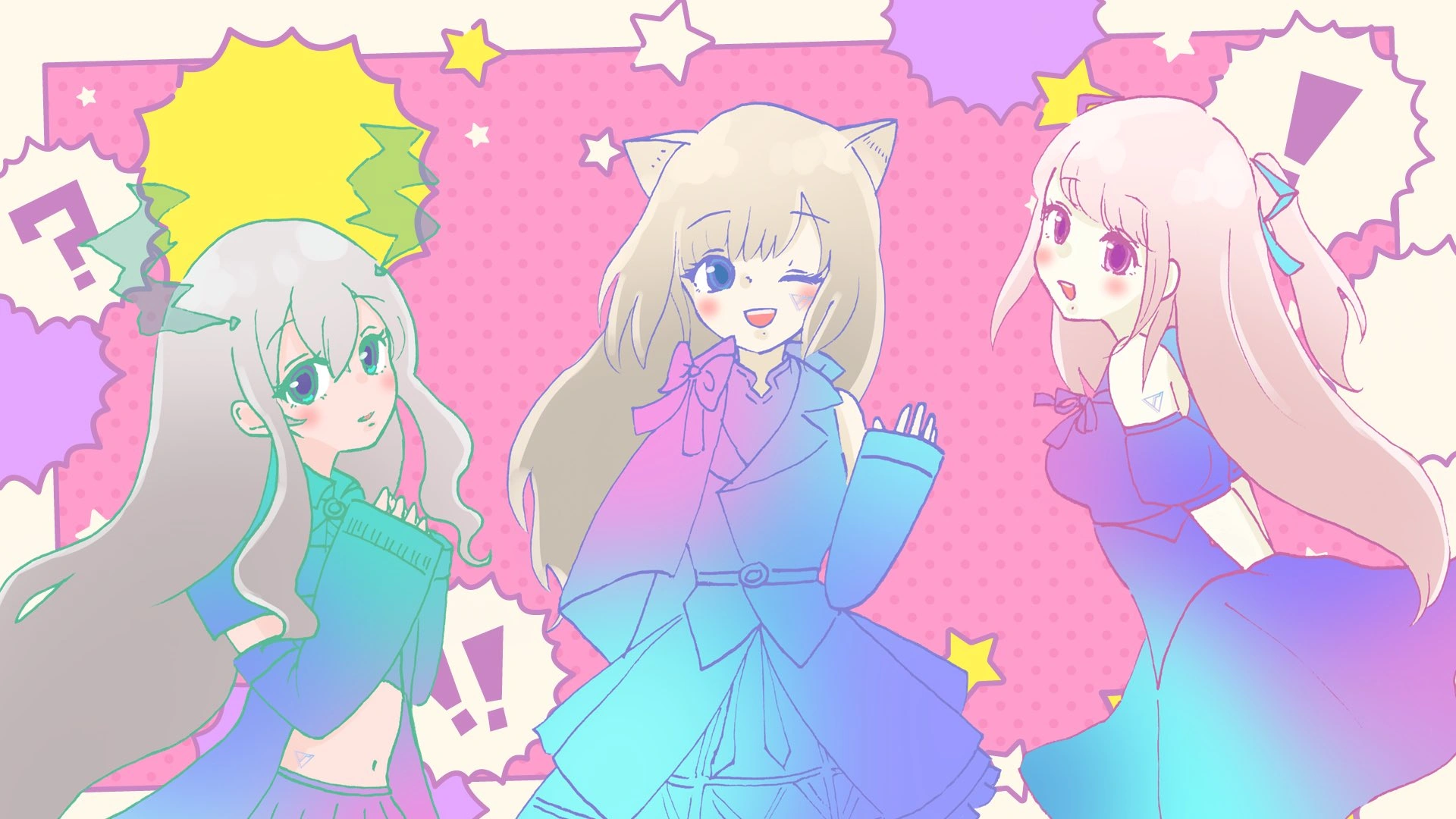 Ibuki Meno, Tokimori Aoi and herself