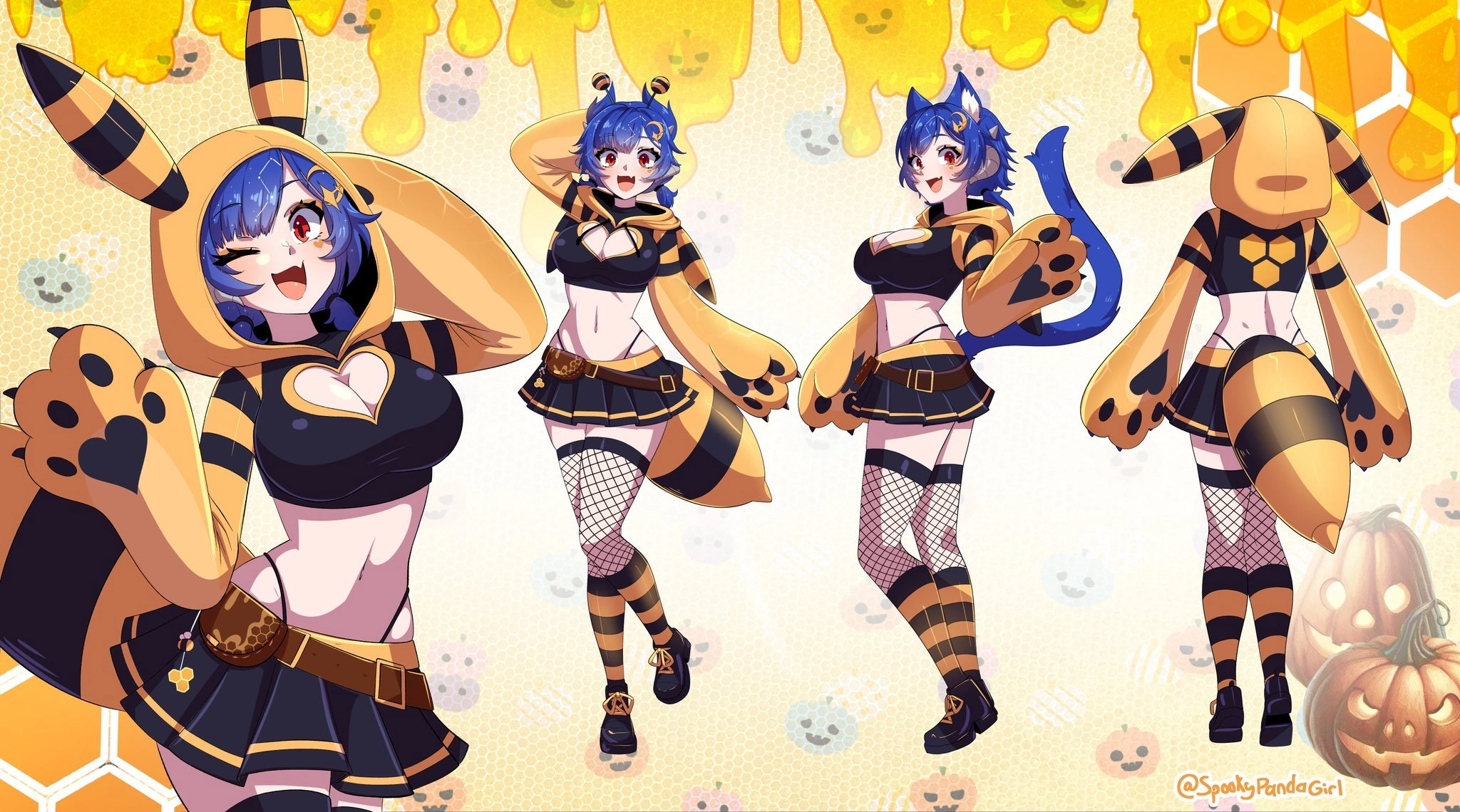 Bee Model Reference sheet