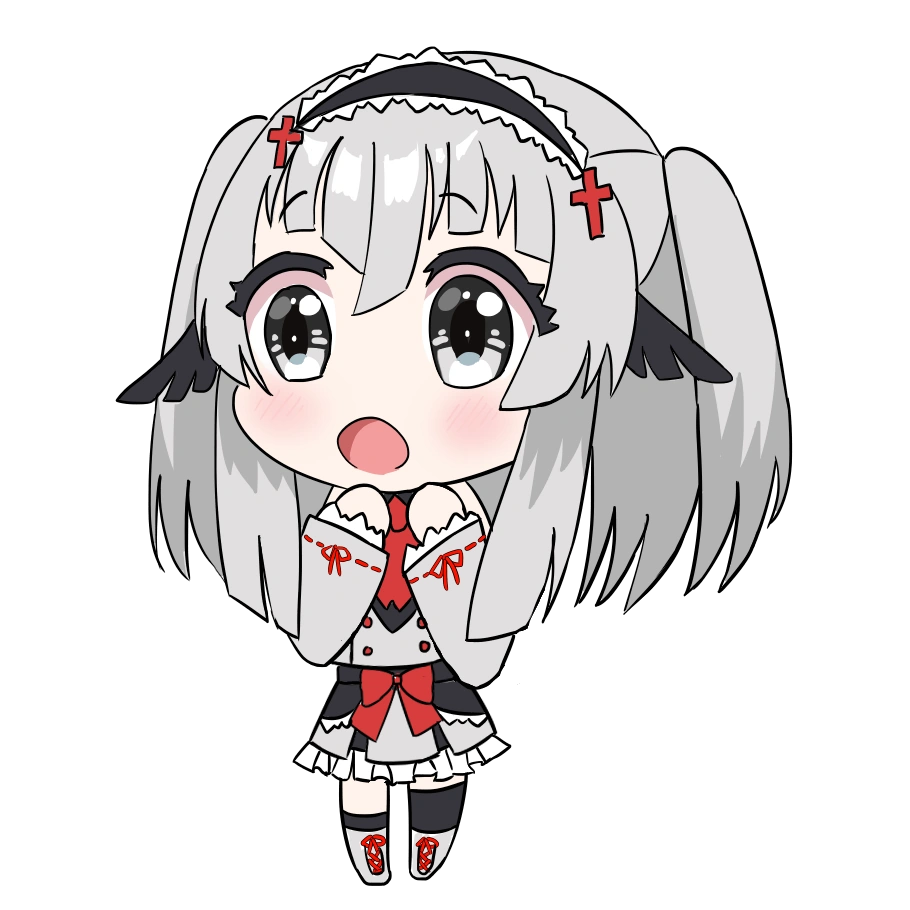 Surprised Chibi Chiem by Chiem