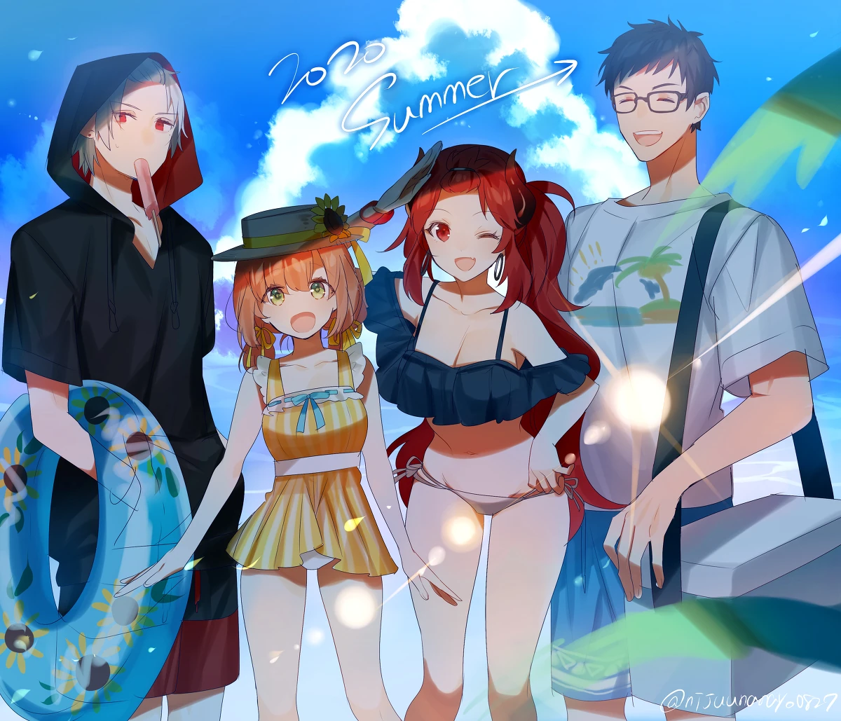 DoKuzuHonSha Summer 2020 Illustration<br>by Ninahachi
