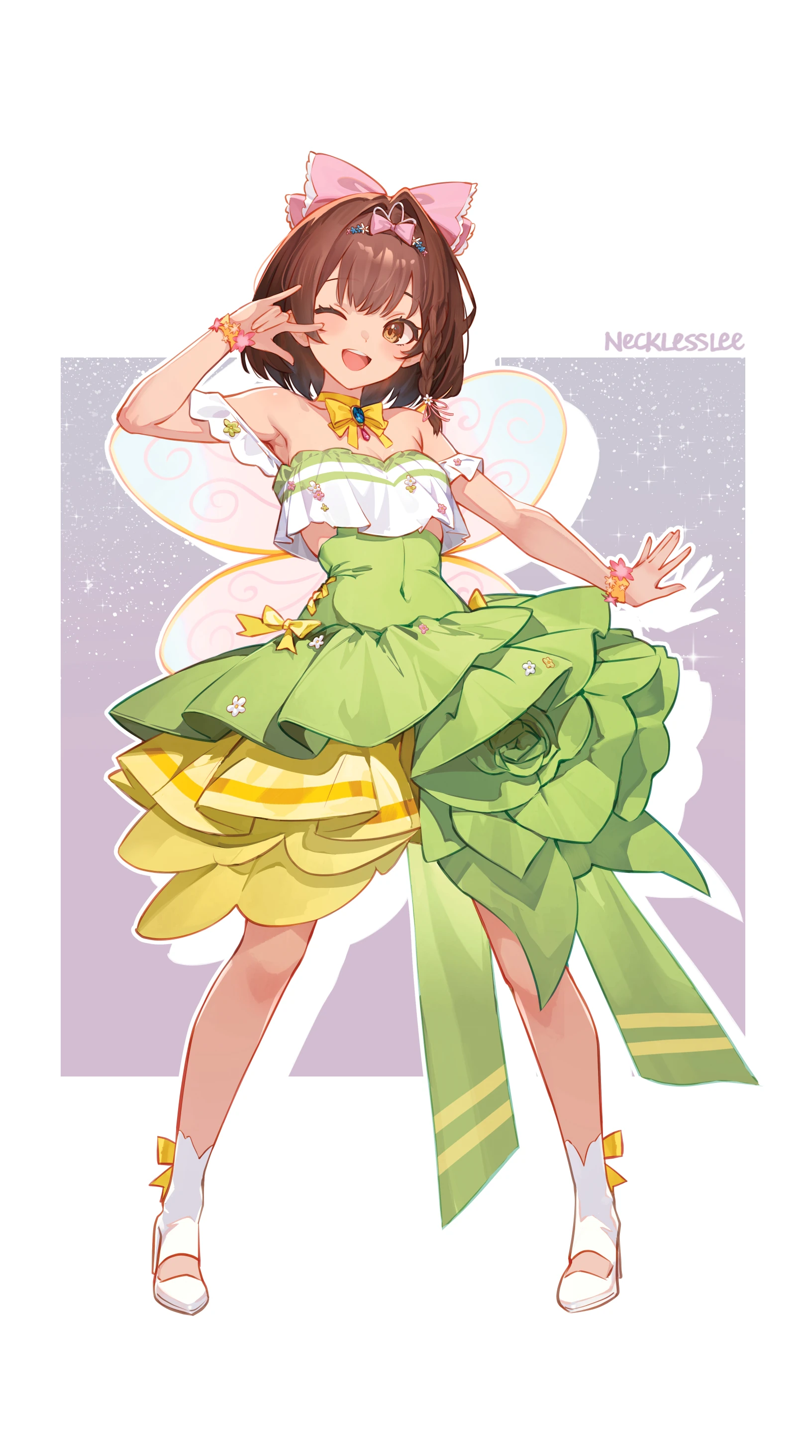 Promo art from the OTAKU STAGE concert by Neckless