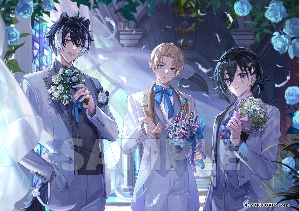 HOLOSTARS June bride Voice Pack 2024 Key Visual by KANOSE