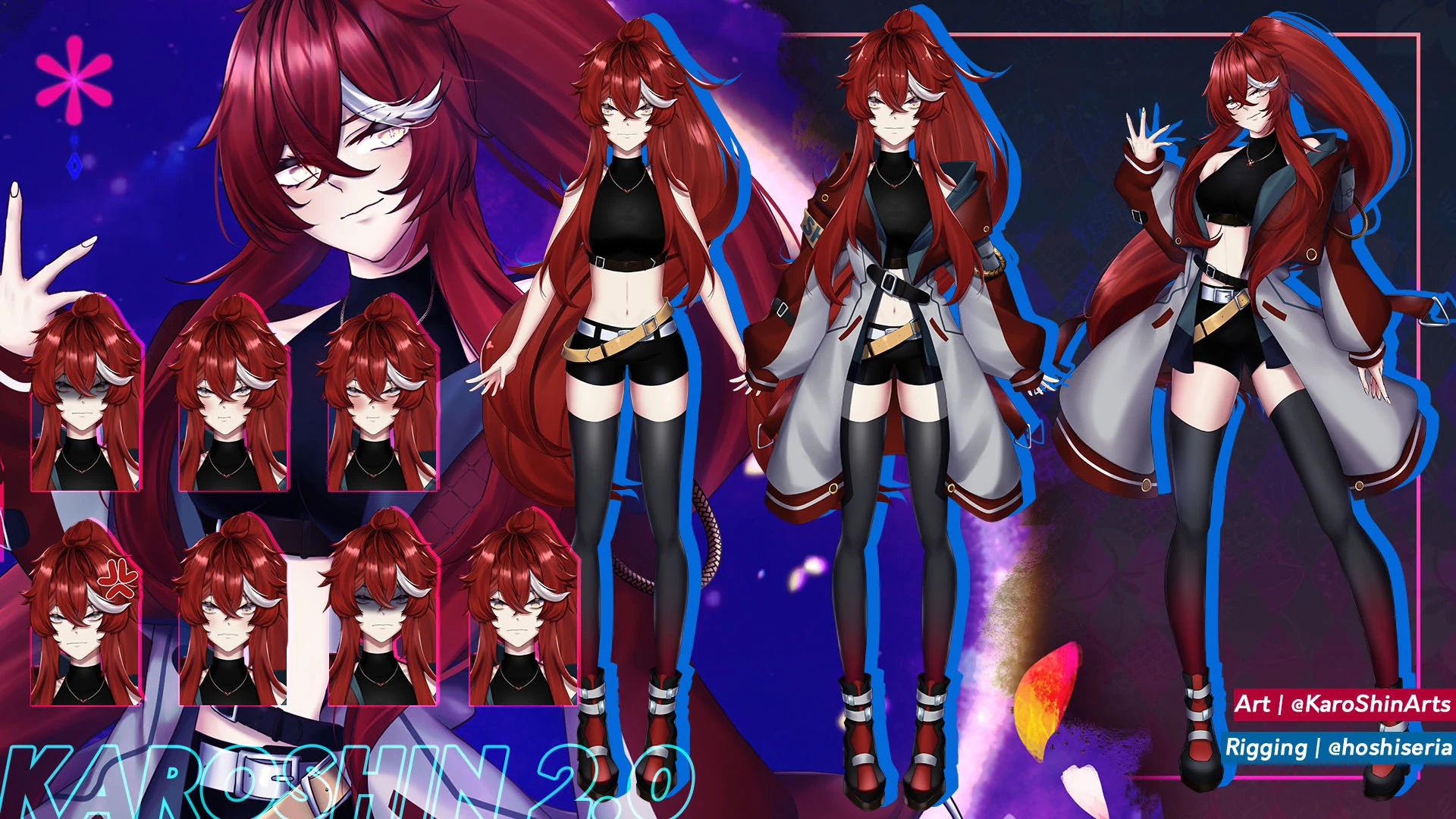 KaroShin's 2.0 Model Reference Sheet