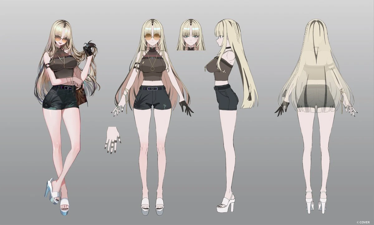 holonatsu Paradise Costume Reference Sheet
