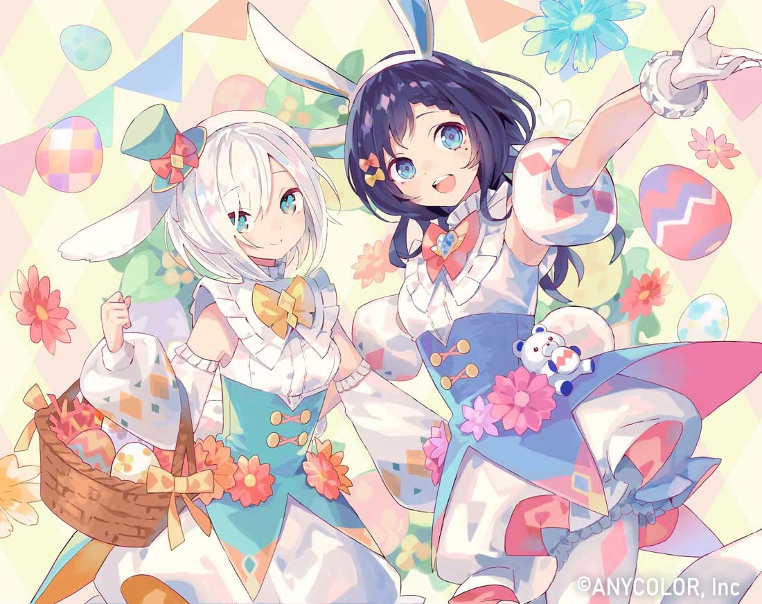 NIJISANJI April Seasonal Voice 2022 Illustration<br>by Tobi
