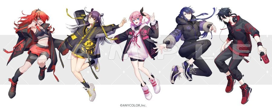 NIJISANJI OS Style Goods Illustration by Yamakawa