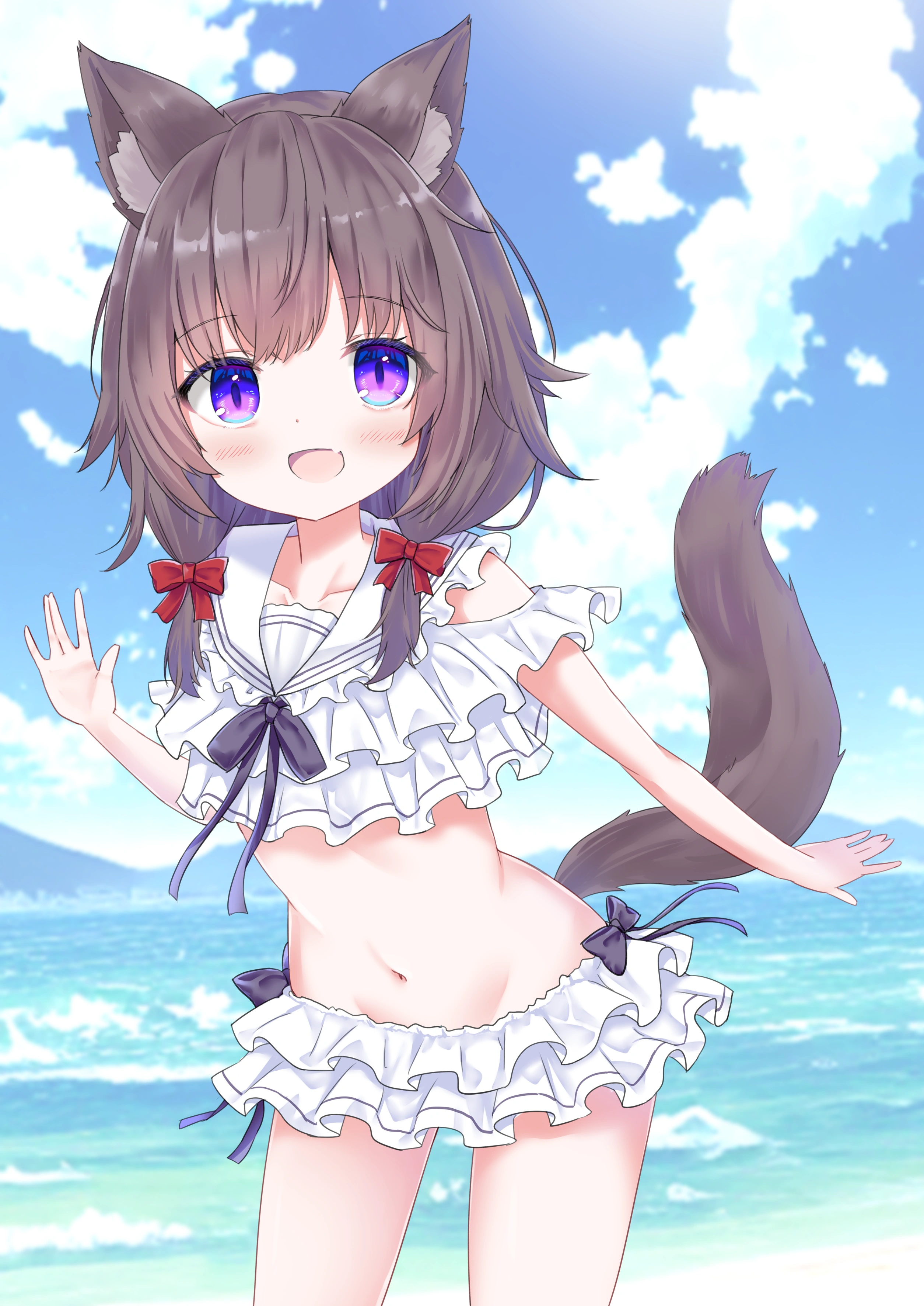 Nokko swimsuit outfit
