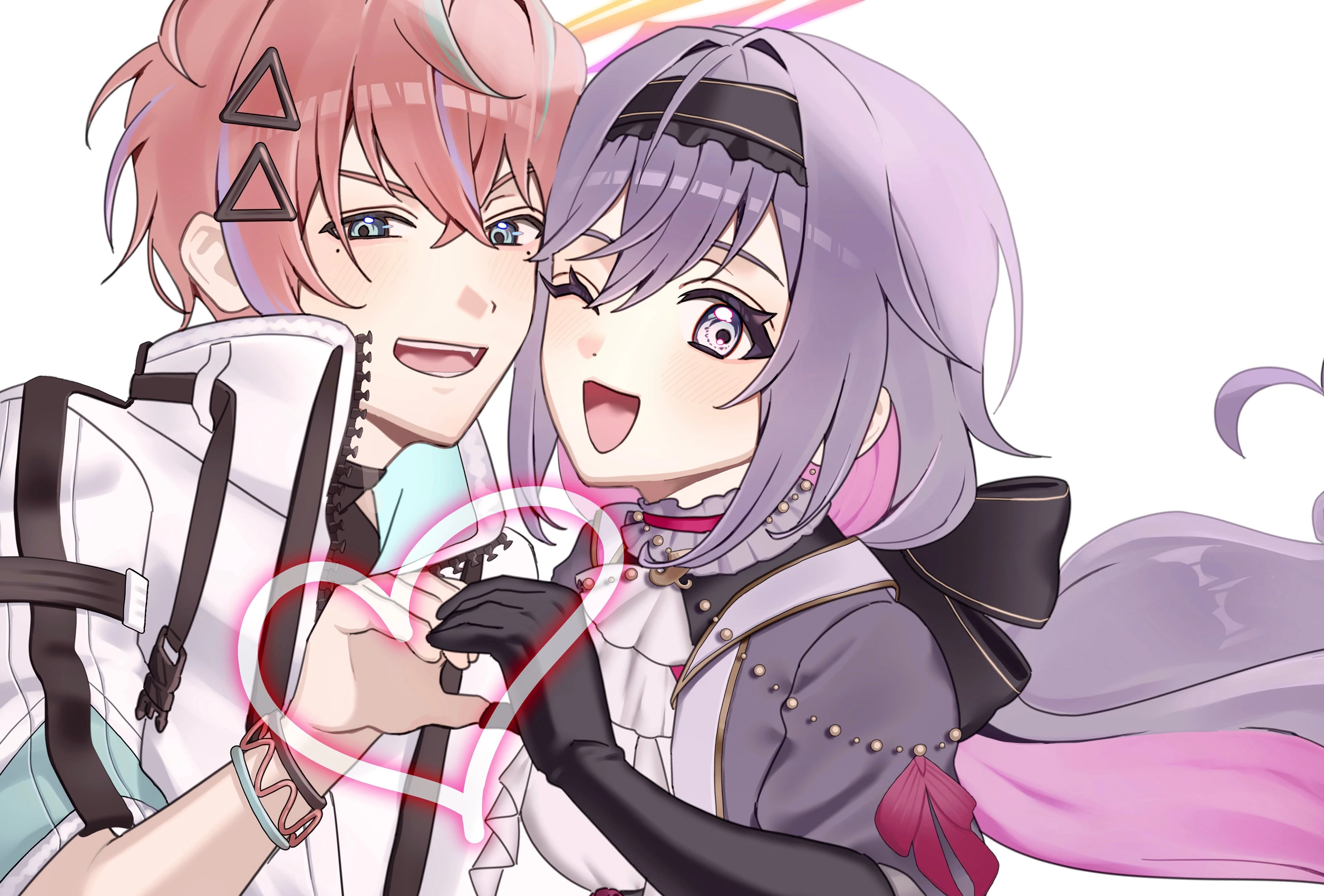 Otoharu Riyo and Rina Astera - Art by 縡