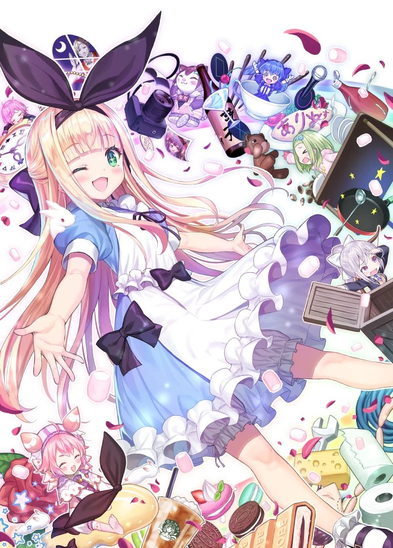 Welcome to Wonderland Illustration<br>by Matanonki