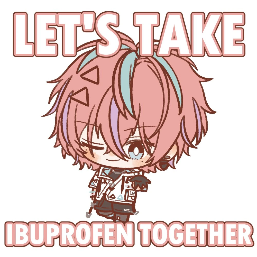 Ibuprofen (art by 3punkyouさんぷ)