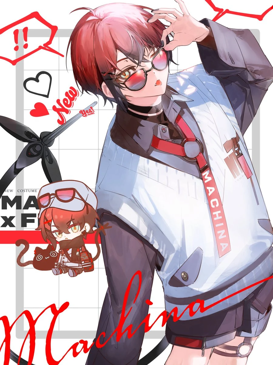 2nd Outfit Illustration by SHOKUEN