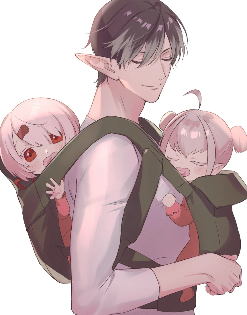 Mom and Daughter by MIKΣ