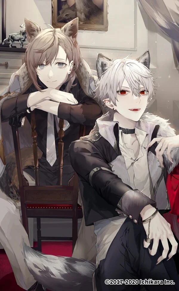 NIJISANJI DMM Scratch ChroNoiR Illustration<br>by Fuyuomi