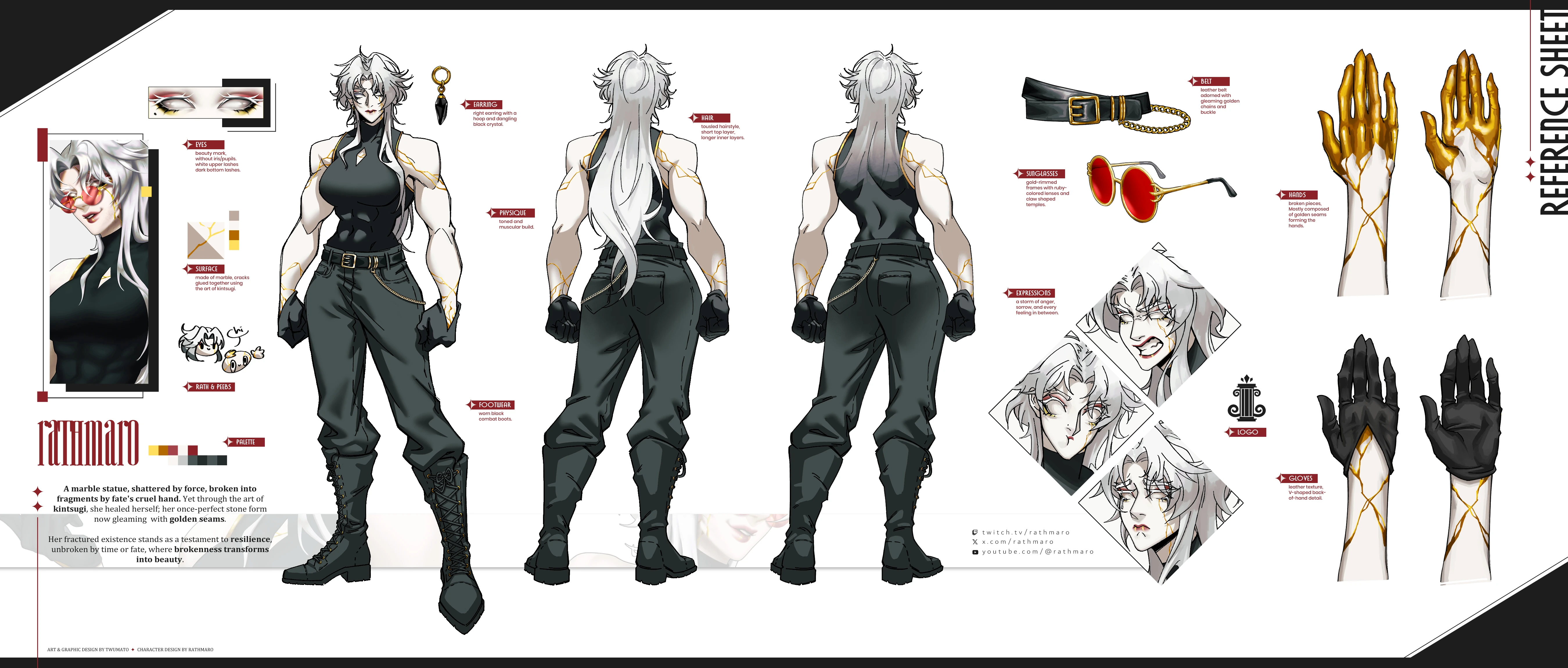 Reference sheet by Twumato