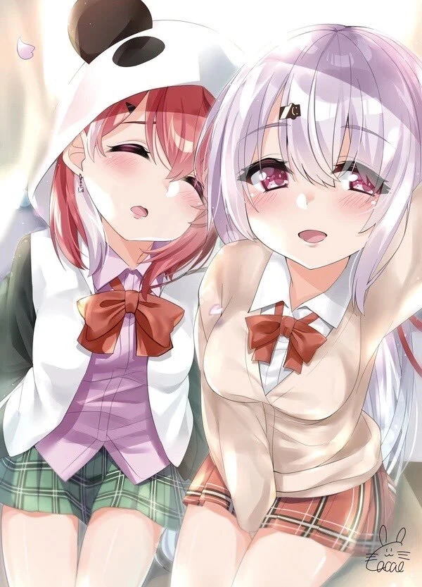 Nijisanji Teetee Anthology Fanbook Contribution Illustration by cacao
