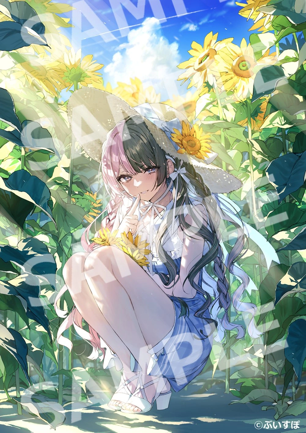 3rd Anniversary Sticker and Badge Set, Acrylic Diorama Stand, and Postcard<br>by [https://twitter.com/wttn3tpkt/status/1691423450743926784/photo/1 wata]