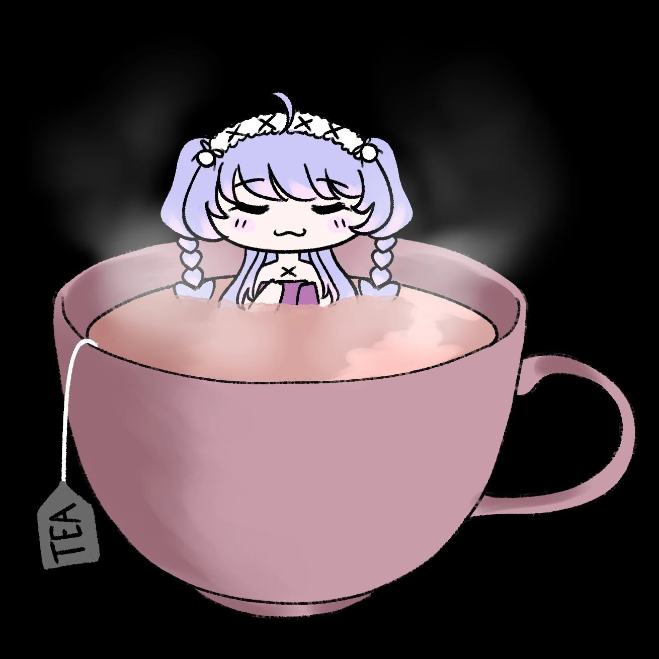 "Herbal bath for tiny Ami"