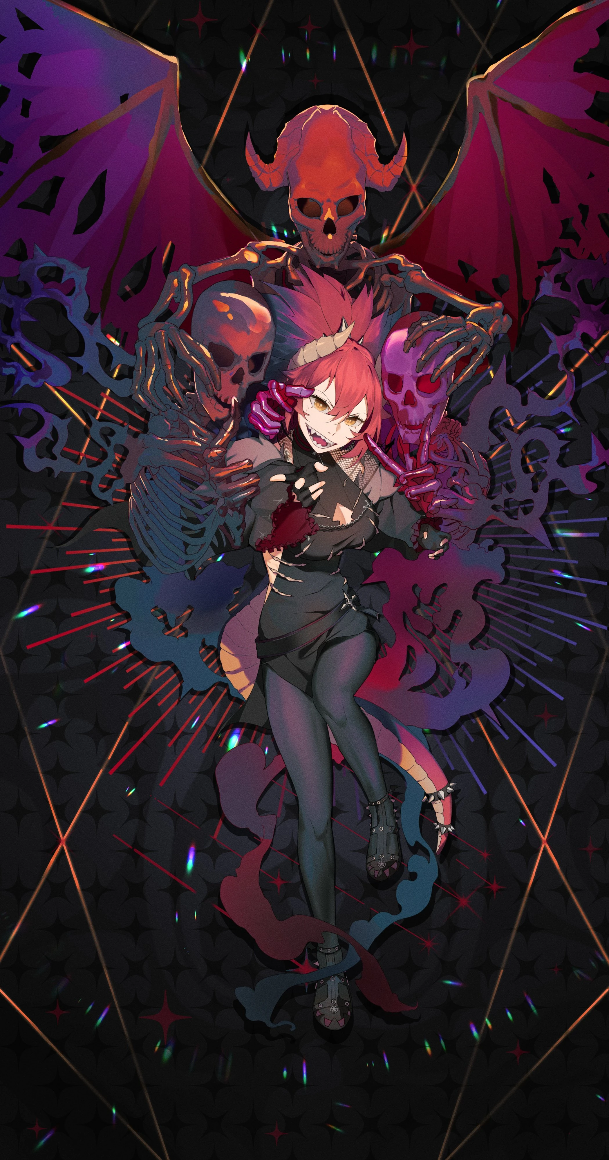 Vampire dragon demon lord Zentreya by KuroiEnpitsu